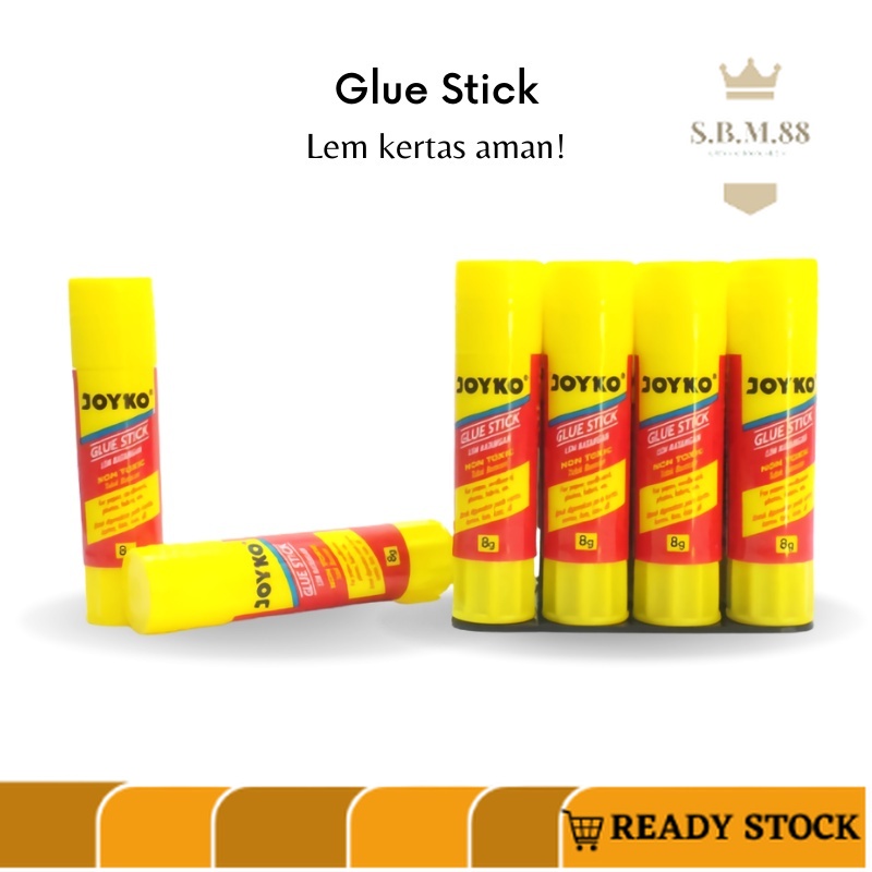 

SM-G206- Glue Stick / Lem Batang Joyko GS-09 / 8gr
