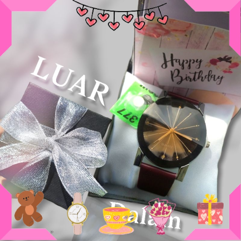 

KADO HAMPERS BAYI ANAK MUDA REMAJA PACAR KEKASIH BIKIN ROMANTIS ANNIVERSERY/ ️NEW️GIFT BOX JAM TANGAN CEWEK REQUEST KARTU UCAPAN,KADO ULANG TAHUN, GRADUATION WANITA,KADO MURAH / ULTAH LAHIRAN WISUDA JADIAN