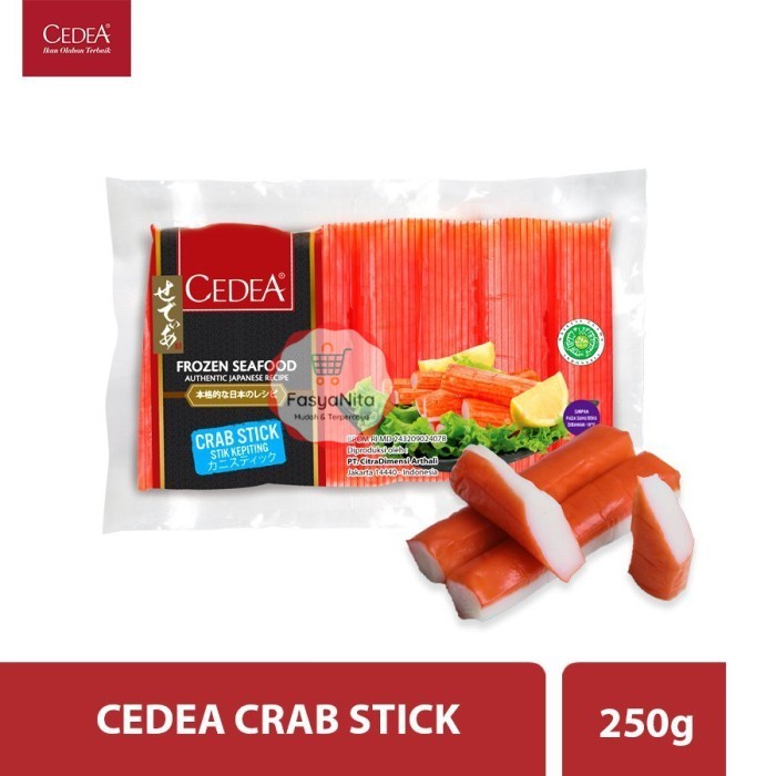 

CEDEA Crab stick [250 gr] KHUSUS GOSEND - FasyAnita Mart Denpasar