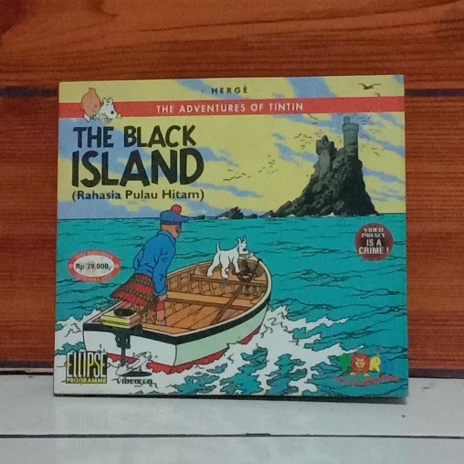 VCD adventures of Tintin : The Black Island