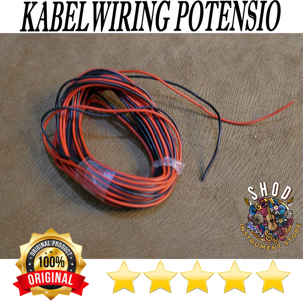 kabel wiring potensio gitar bass