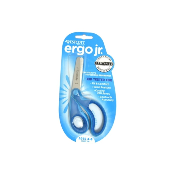 

Gunting Anak Untuk Usia 4 Sampai 6 Tahun Westcott Blunt Scissors Ergo