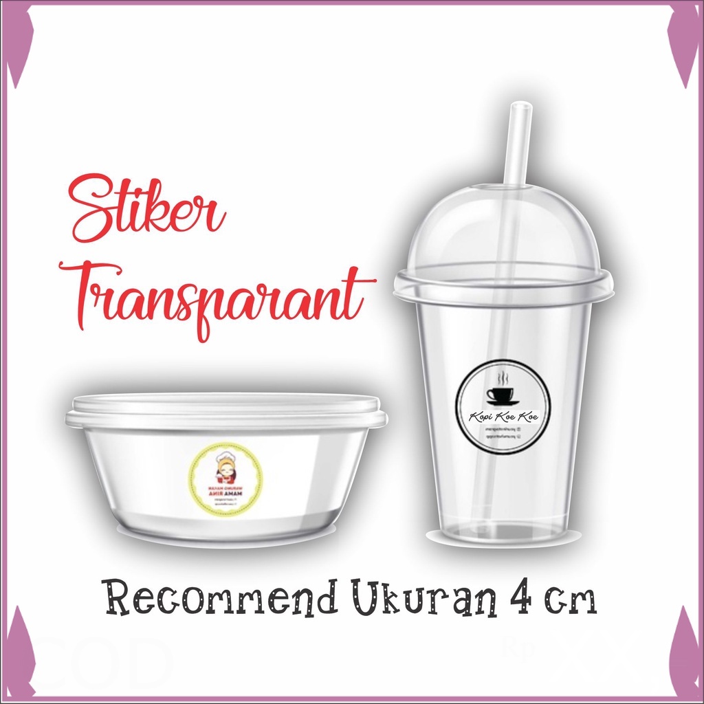 

Cetak Cetak Stiker Transparan Custom Thank You Label Stiker Botol Minuman Produk Makanan Kemasan