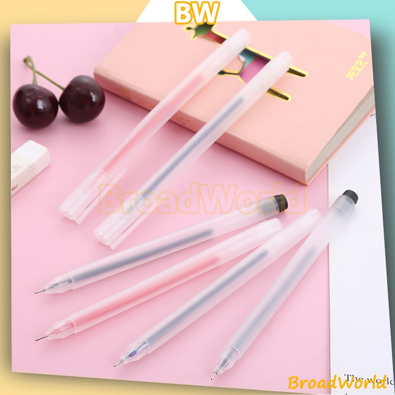 

【Harga grosir】20pcs 0.5mm Pena Gel Cahaya Pagi Transparan / Pen Tinta Gel Cair Transparant / Pena Gel Transparan Chenguang / Pulpen Transparan Chenguang
