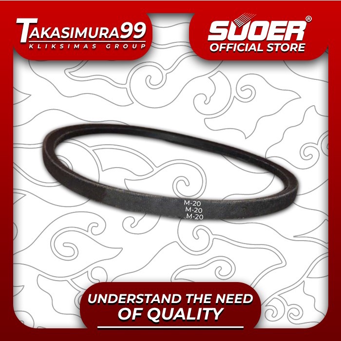 SUOER TALI KIPAS MESIN CUCI M-20