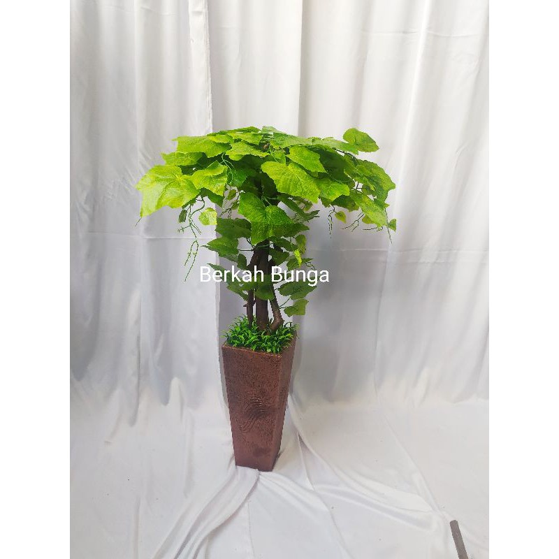 pohon anggur artificial 80cm- pohon anggur plastik- pohon anggur- pohon artificial- pohon anggur mur