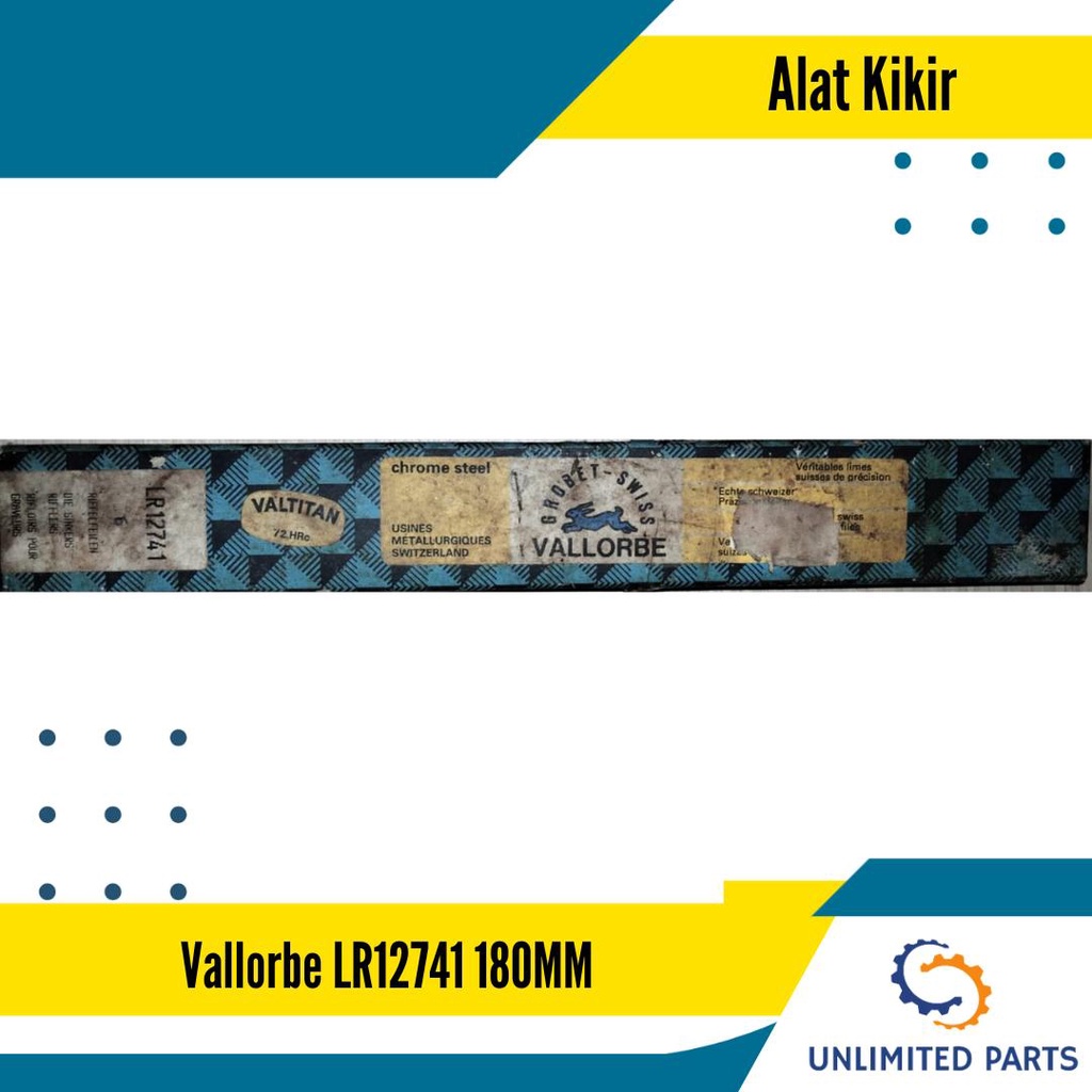 Alat Kikir Vallorbe Glardon Vallorbe LR12741 180MM