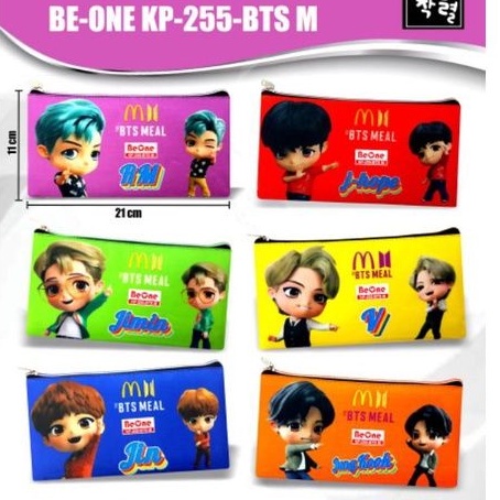 

Pencil Case / Kotak Pensil Kain Sleting 246 BT21