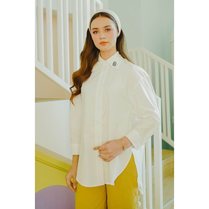 Benang Jarum - Sania Shirt - White - M