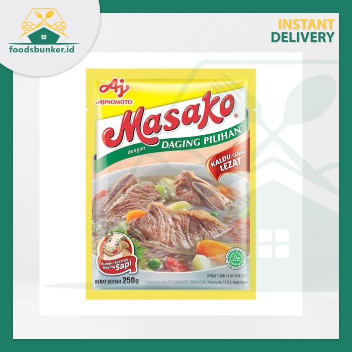 

Masako Ayam 9gr Bumbu Instan