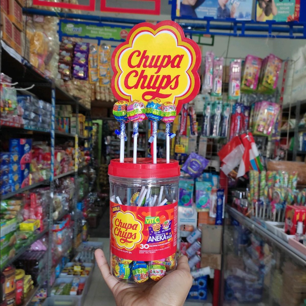 

Chupa Chups Lollipop Toples Aneka Rasa isi 30