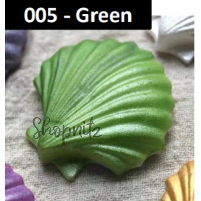 

Promo Bisa COD Edible Lustre Dust Powder Bubuk Emas Kue Bubuk Hias Kue Food Coloring - Green 2gr
