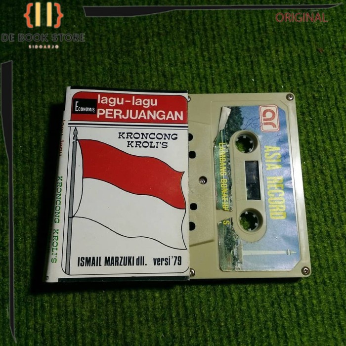 ORIGINAL - Kaset tape lagu lagu perjuangan kroncong krolis