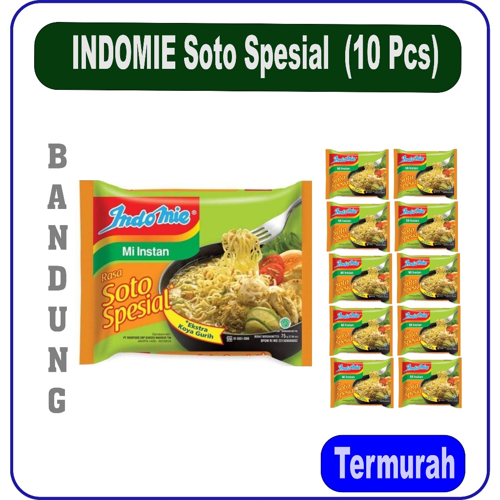 

INDOMIE Soto Spesial (10 Pcs)