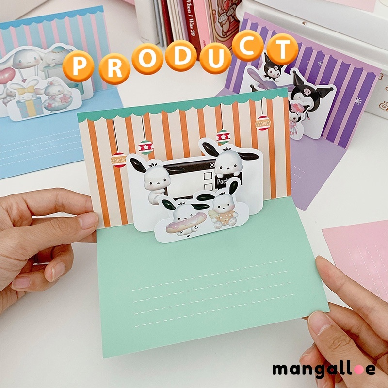 

Kartu Ucapan Ulang Tahun 3D Lucu Kartu Ucapan Lipat Sanrio Kartu Ucapan Berkah Liburan - MG