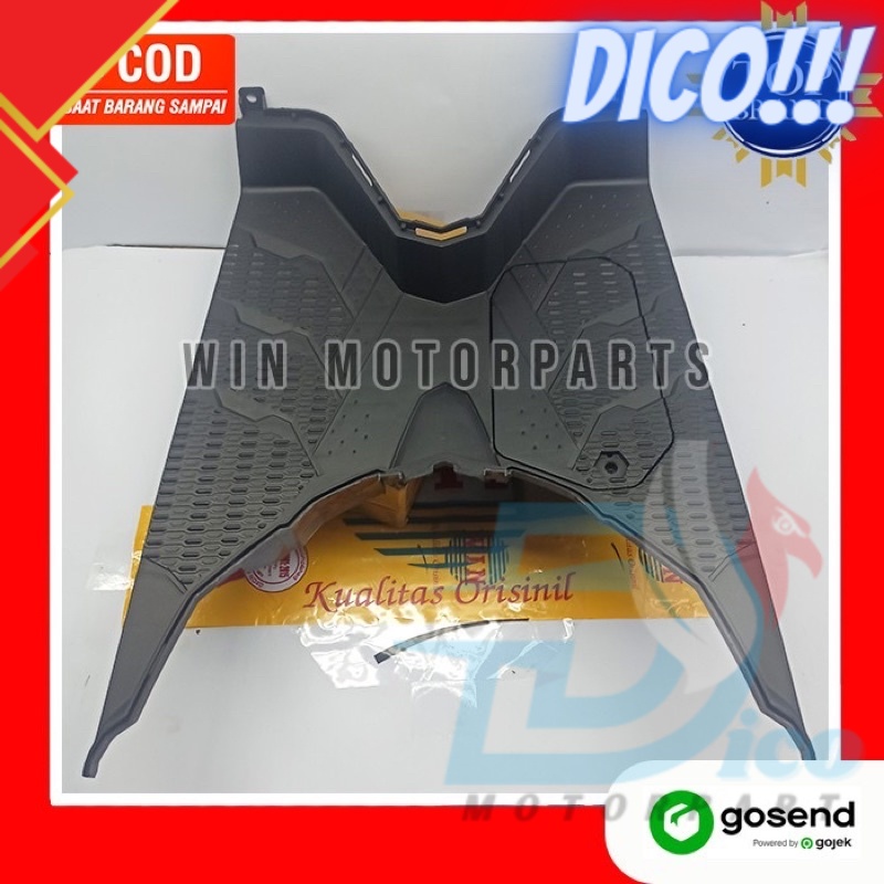 Pijakan Kaki Vario 125 150 2015 2016 2017 | footrest atas + tutup aki WIN | bordes dek injakan motor