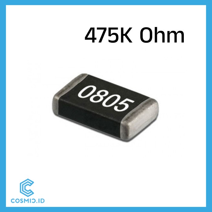 Resistor 475K 0805 SMD 475 K Ohm 475 KiloOhm Kilo Ohm 5% SMD0805