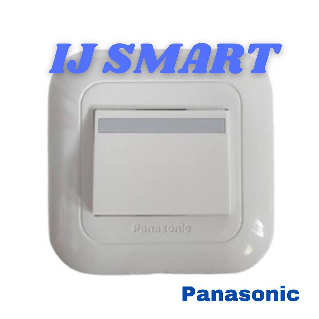 SAKLAR HOTEL SINGLE - SAKLAR TUKAR - PANASONIC WIDE SERIES - WHITE