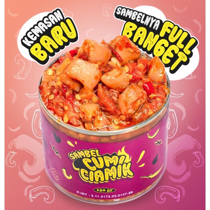 

Sambal Pedas Cumi Ciamik / Sambal Rumahan / Sambal Enak