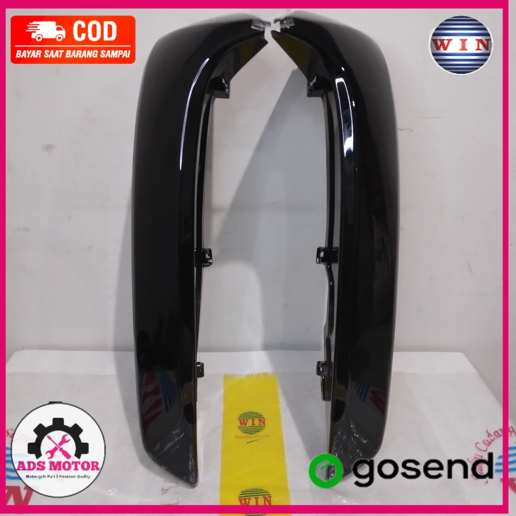 Sayap Luar Astrea Supra / Wave / Supra X 100 1993 1994 1995 1996 1997 1998 1999 2000 2001 2002 Hitam