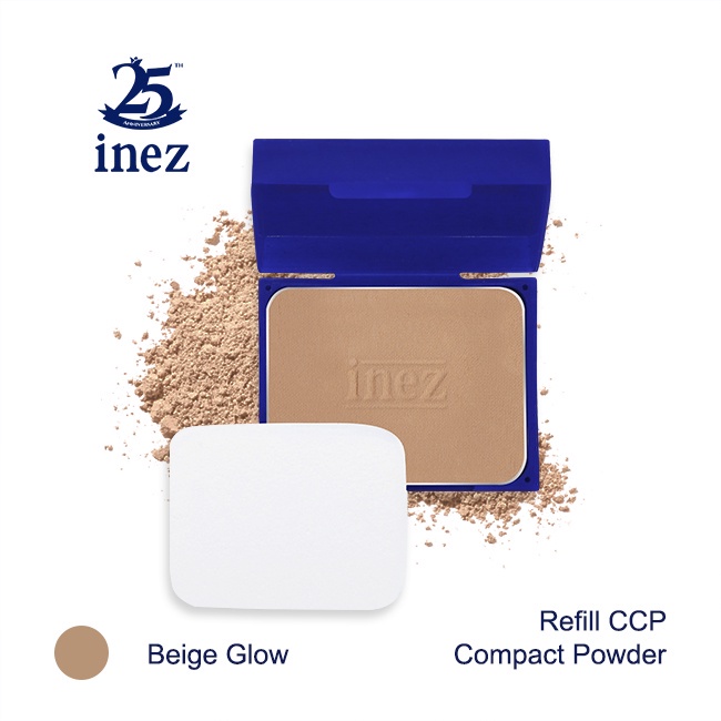 Inez Cosmetics Refill Compact Powder Bedak Padat Inez Isi Ulang