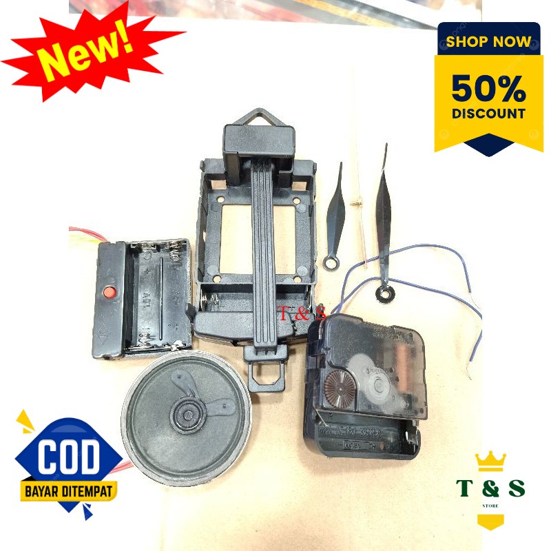 mesin jam dinding bandul mirado original