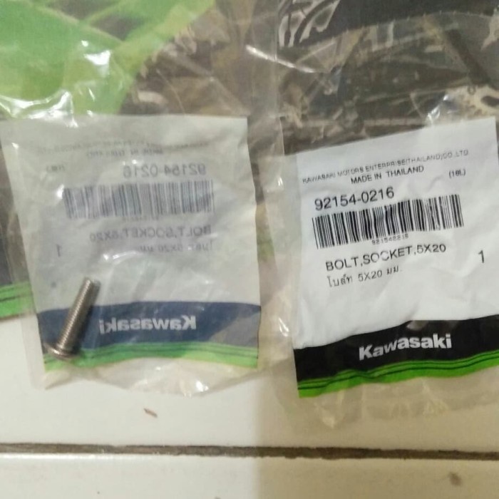 Kawasaki baut visor z250
