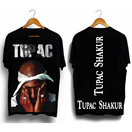 Kaos Bootleg/Tupac Shakur Kaos Budaya Retro