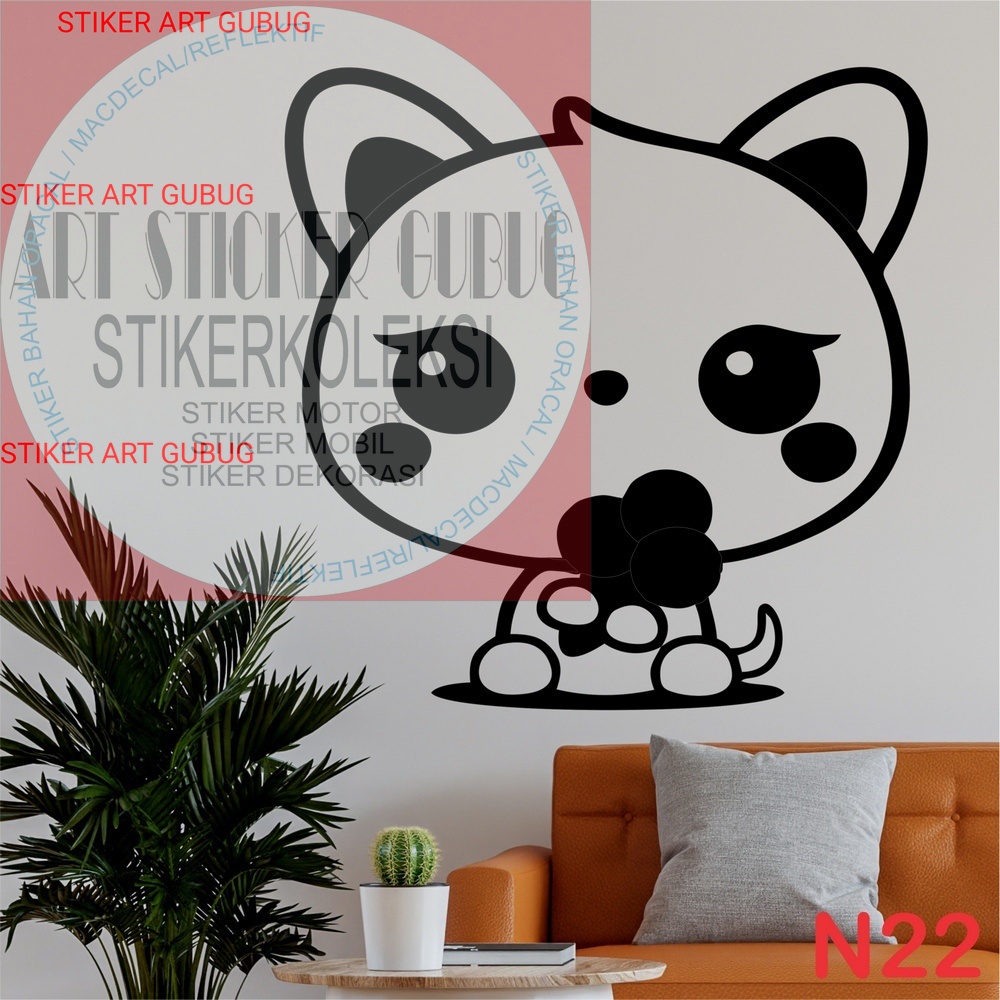 Stiker dinding CAT sticker cutting wall stiker stiker tembok stiker kaca stiker kamar