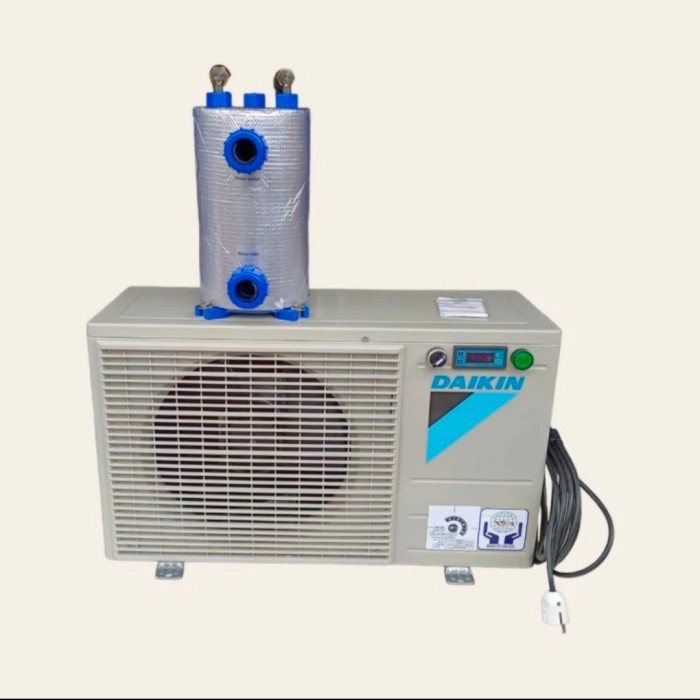 Water chiller aquarium Pendingin cooling Aquascape outdoor Ac 1 pk