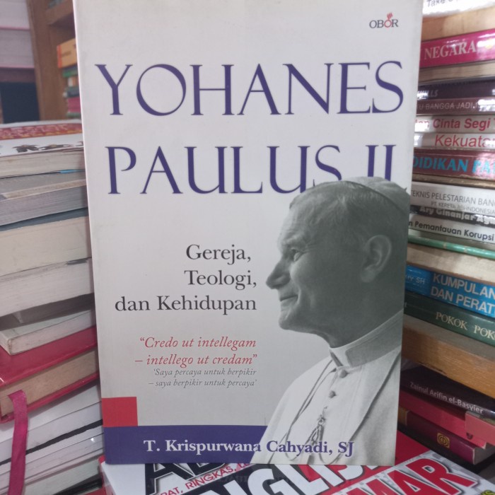 Buku Yohanes Paulus 2 Gereja Teologi Dan Kehidupan
