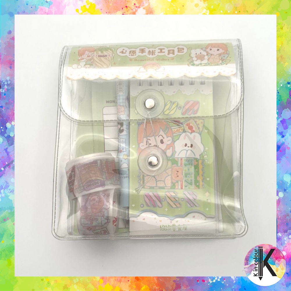 

Paket Stationary Washi-tape 5 in 1