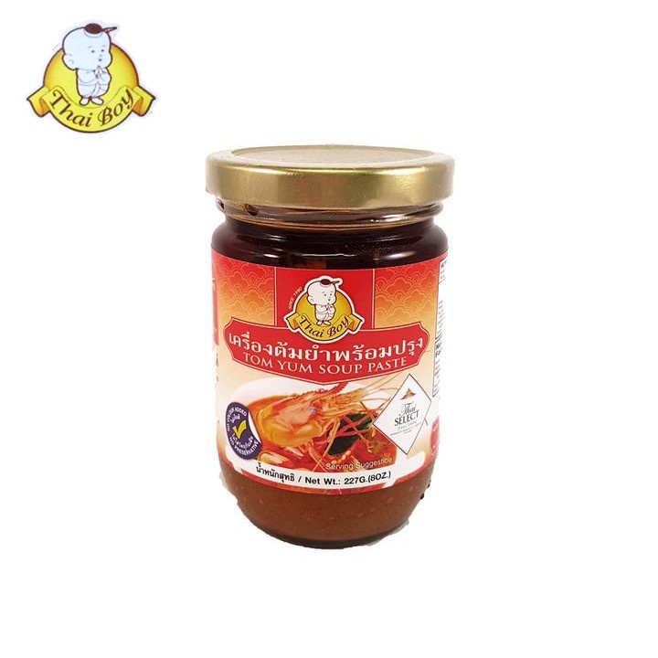 

Thai Boy Tom Yum Soup Paste 230 Gr