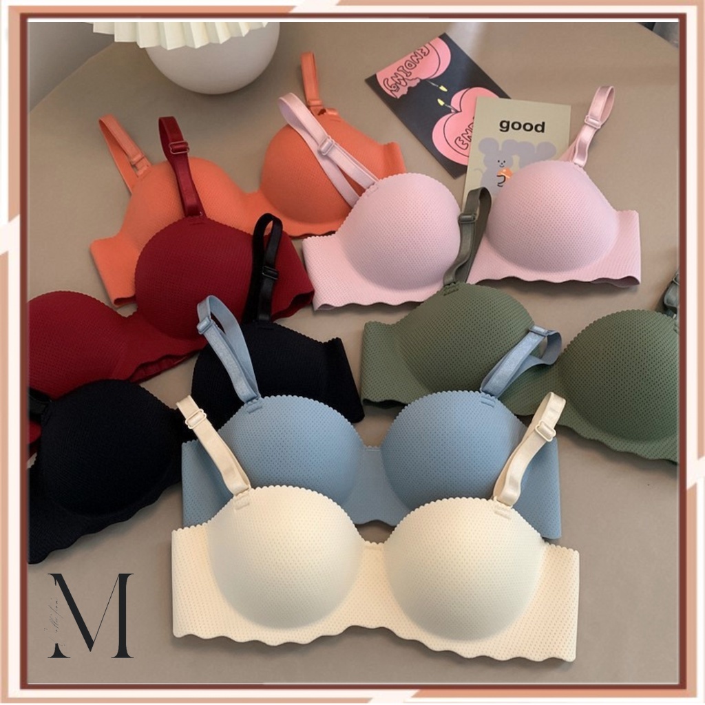 [M.Collection] - B26 Bra BH Push Up Bh Simple T-Shirt Bra