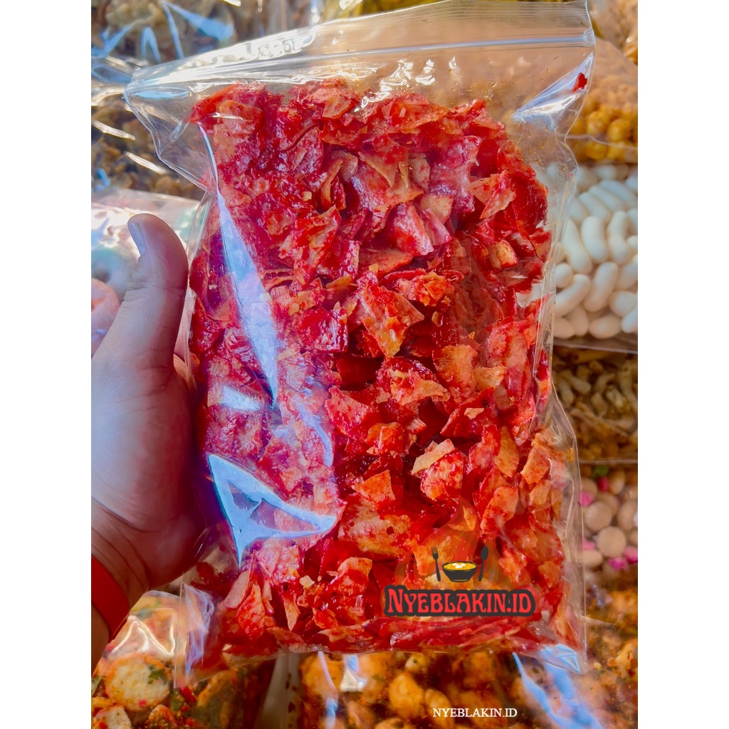 

Keripik Singkong Balado Basah 500gr _ _NYEBLAKIN.ID