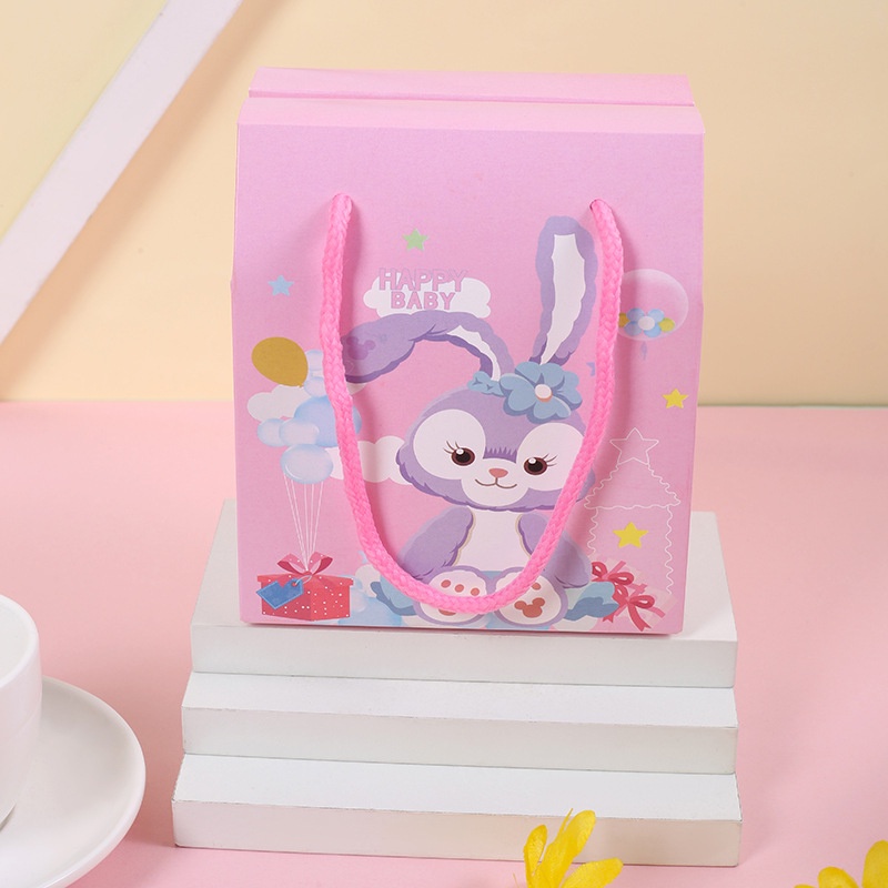 

(hocanparty) PAPER BAG GOODIE BAG TAS SNACK SOUVENIR KADO PESTA ULANG TAHUN ANAK MOTIF STELLA LOU