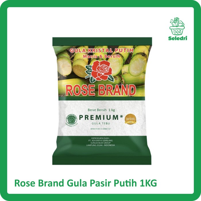 

Rose Brand Gula Pasir Putih 1 KG
