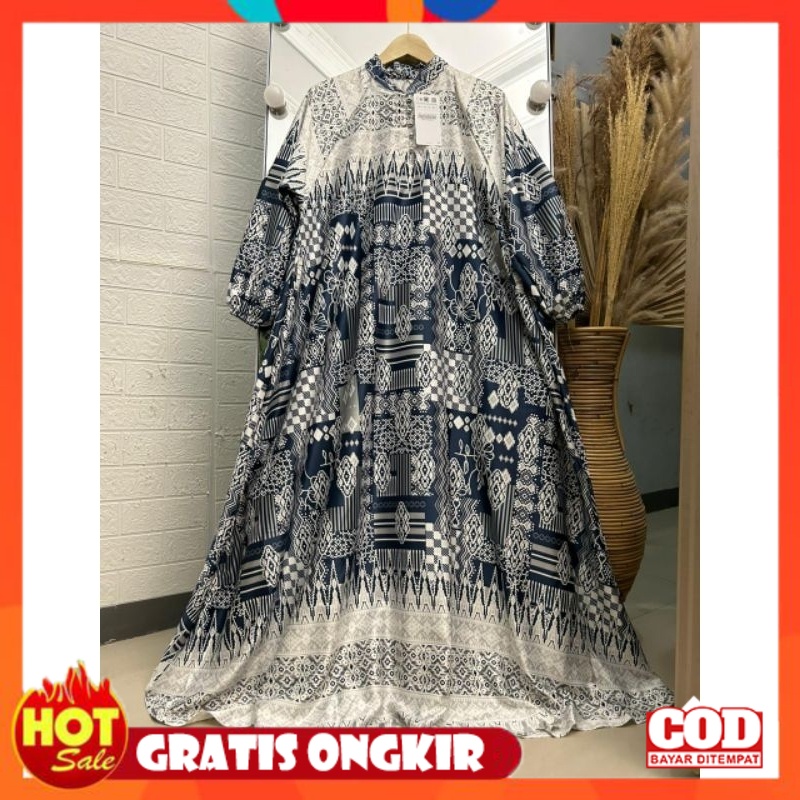 KAIN ADEM HALUS TEBAL / Gamis Maxmara Silk Premium/Gamis Maxmara wanita jumbo/Gamis Mewah