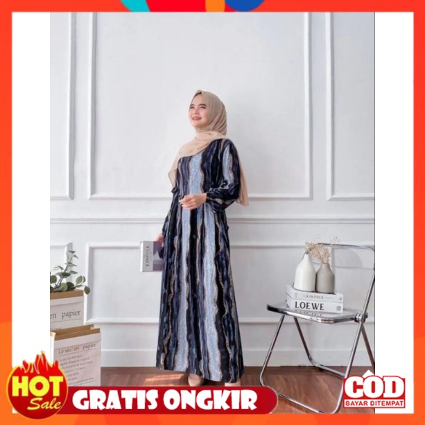 KAIN ADEM HALUS TEBAL / Gamis Milea / Dress Syari/ LD 120 cm / PB 130 cm / Gamis Rayon Premium / Dre