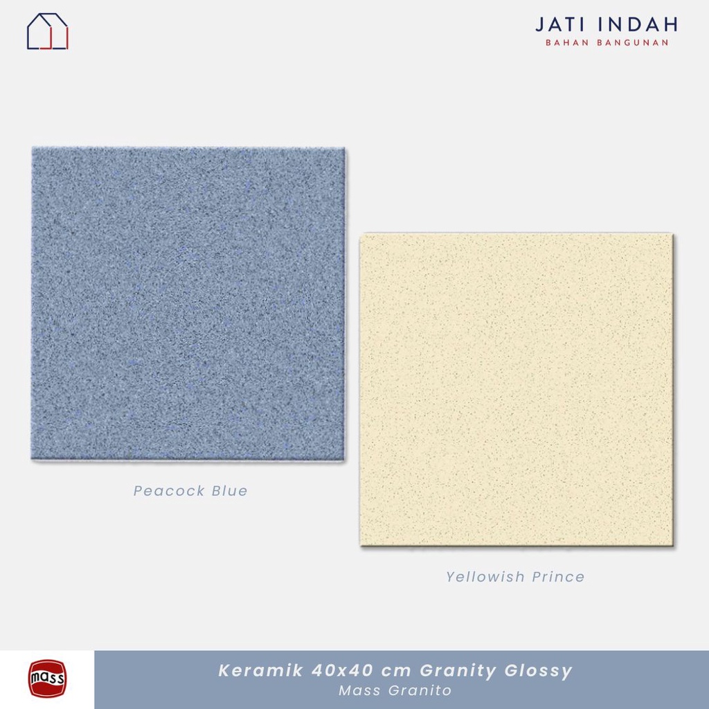 Keramik Lantai 40x40 cm Glossy Mass Granito