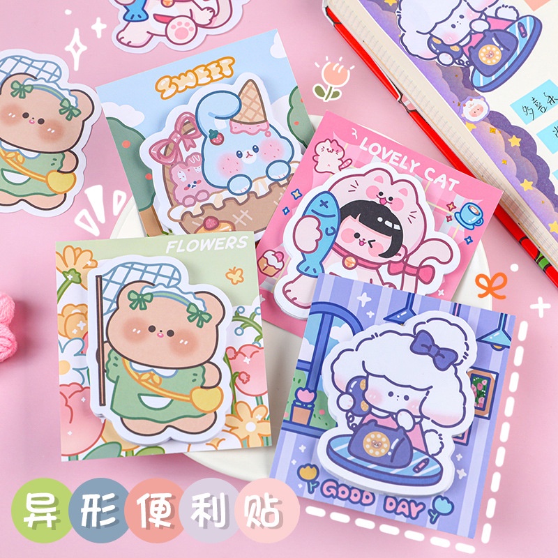 

Sticky Note Cute Note Mini Animal Hewan Lucu Memo Paper Catatan Tempel