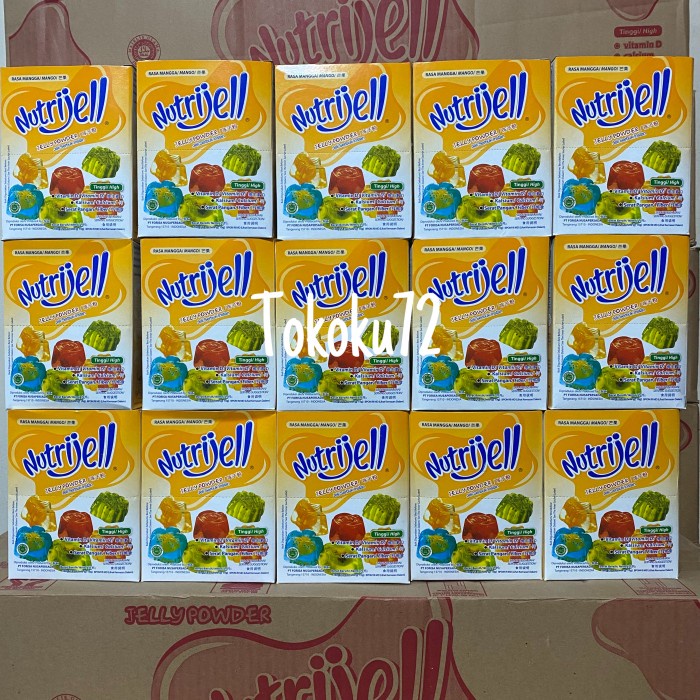 

[Big Sale] Nutrijell Mangga 15 gr per box isi 12 pcs