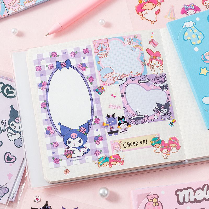 

17A.Notebook Mini Sanrio - Sticky Notes Sanrio - Lovely Series Lucu Catatan [TheHansCorner]