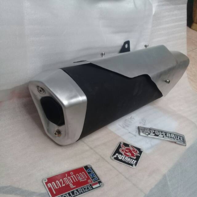 Knalpot tipe ori ninja 250fi karbu r15 nmax tiger byson gsx pcx xabre