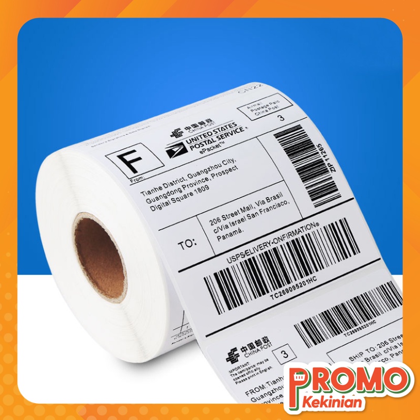 

Promo Kekinian - 6142 Label Stiker Resi / Label Stiker Isi 500 Lembar / Kertas Resi Rekat Isi 500 Lembar / Kertas Stiker Resi / Stiker Resi