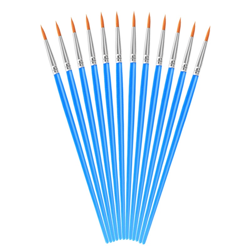 

RK 50pcs Kuas Lukis Set Paintbrush Paint Brushes Kuas Cat Minyak Dan Air