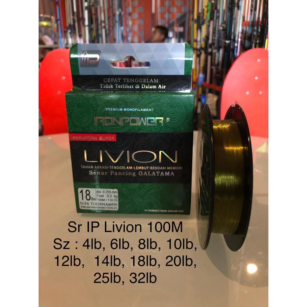 Senar iron power livion 100m