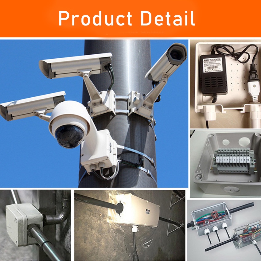 Panel box listrik IP65 waterproof Outdoor ABS Material