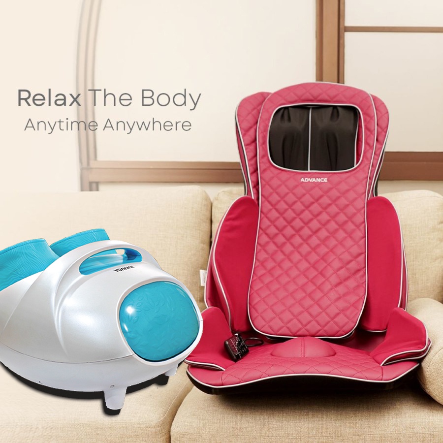 Alat Pijat Refleksi Advance Neo Foot Dream + Neo Otomomi Portable Terapi Akupuntur