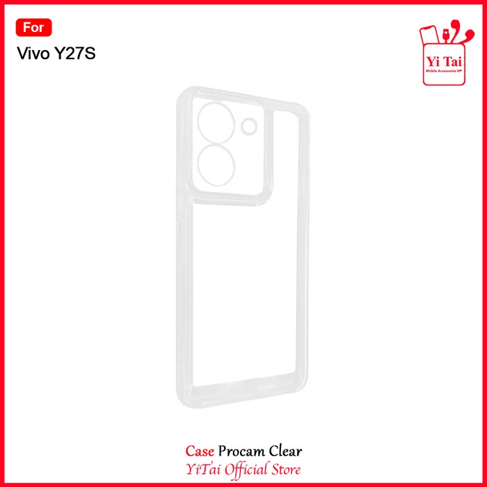 YI TAI - YC38 Case Procam Clear Vivo Y27S Yitai Indonesia